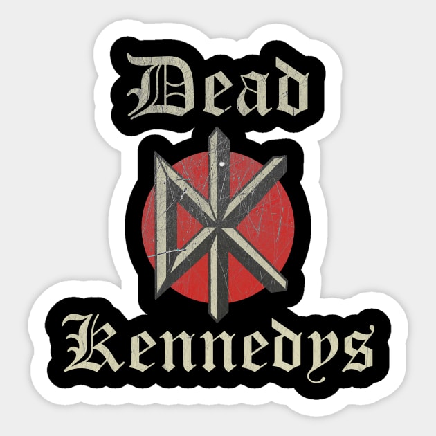 Dead Kennedys Vintage Sticker by ant red